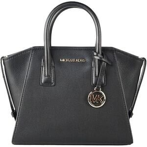 Michael Kors Avril Small Black Shoulder Bag